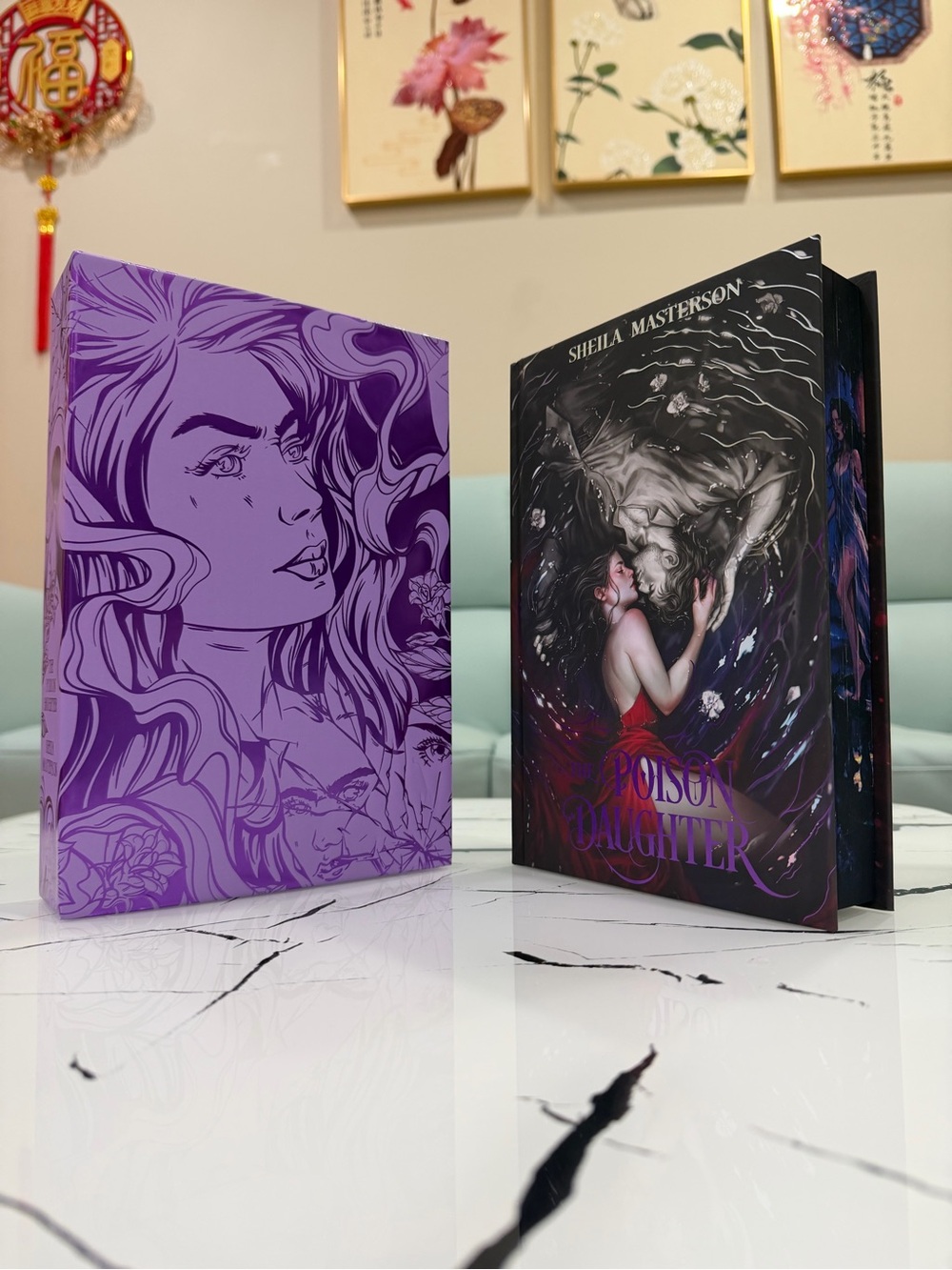 Coveted Cover SIGNED The Poison Daughter by Sheila Masterson